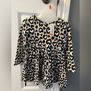 BRAND NEW Toddler Girl Cheetah Print Dress